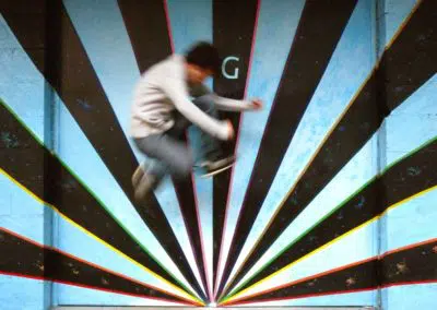 Fresque Tulle Underground - saut - Flavien Sabot